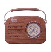 Mega MG-952BT Nostaljik Görünümlü Bluetoothlu Fm Radyo - 1