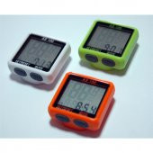 Bisiklet AS-100 Kilometre Km Saati İbre LCD Hız Göstergesi - 1