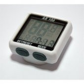 Bisiklet AS-100 Kilometre Km Saati İbre LCD Hız Göstergesi - 2