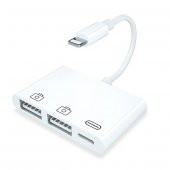 İPHONE USB ÇEVİRİCİ MOUSE FLASH DİSK İÇİN ÇOĞALTICI İPHONE X 10 UYUML - 1