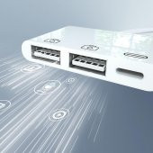 İPHONE USB ÇEVİRİCİ MOUSE FLASH DİSK İÇİN ÇOĞALTICI İPHONE X 10 UYUML - 5