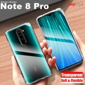 Xiaomi Redmi Note 8 Pro İnce Esnek Şeffaf Süper Silikon Kılıf - 1