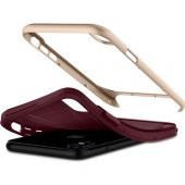 Spigen Apple iPhone X Kılıf Neo Hybrid Burgundy - 057CS22168 - 5