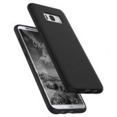Spigen Samsung Galaxy S8 Plus Kılıf Liquid Crystal Matte Black - - 3