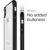 Spigen Apple iPhone X Kılıf Ultra Hybrid Black - 057CS22129 - 4
