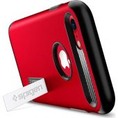 Spigen Apple iPhone 8 - iPhone 7 Kılıf Slim Armor Crimson Red - 0 - 2