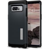 Spigen Samsung Galaxy Note 8 Kılıf Slim Armor Metal Slate - 587CS - 1