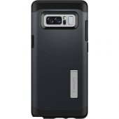Spigen Samsung Galaxy Note 8 Kılıf Slim Armor Metal Slate - 587CS - 3