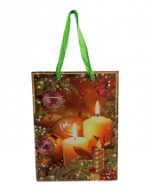YILBAŞI KARTON ÇANTA SİMLİ MUM 18CM X 23CM - 1 ADET - 2