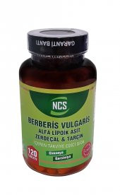 Ncs Berberis Vulgaris Alfa Lipoik Asit Tarçın Zerdeçal 120 Tablet - 1