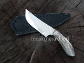 AV BIÇAĞI EL İŞÇİLİĞİ-20CM-3MM ÇELİK-GEYİK BOYNUZU SAP thumbnail 1