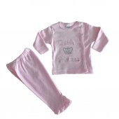 Kız-Erkek Bebek Little Prince-Princess İşlemeli - 3