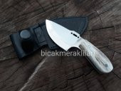 MİNİ AV BIÇAĞI-12CM TOPLAM BOY GEYİK BOYNUZU - 1
