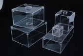 PLEKSİ ŞEFFAF KUTU 25X25 CM 1 ADET FİYATIDIR 1.SINIF KALİTE - 3