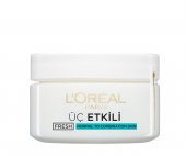 L'Oréal Paris 3 Etkili Ferahlık Günlük Bakım Kremi Normal Ve Karma Ciltler 50ml - 1