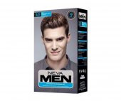 Neva Men Amonyaksız Krem Saç Boyası Seti 5/0 Kahve - 1
