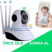 Önce İzle Sonra Al 360º Wifi Bebek kamerası - 3