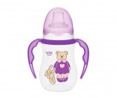 Wee Baby Akıtmaz Kulplu PP Bardak 250ml / Mor - 1