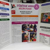 Tübitak 4006 Poster Baskı Hazırlama 70x100 CM İki Kanatlı (Açılır Kapanır) - 2