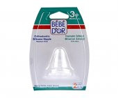 Bebedor Silikon Damaklı Biberon Emziği / Orta Akış - 2