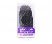 GlideN Style Detangling B.Argan Oil Keratin Brush Gs326 - 1