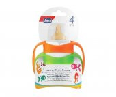 Chicco Biberon Kulpu - Turuncu Yeşil - 2