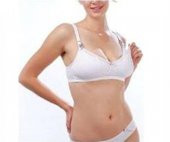 Chezmom Chezelle Lingerie Puantiyeli Emzirme Sütyen C95 Krem 8587 - 1