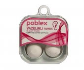 Poblex Vazelinli Pamuk Kulak Tıkacı - Kulak Koruyucu Tıpası 2li - 1