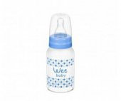 Wee Baby Isıya Dayanıklı Cam Biberon 120ml / Mavi - 1