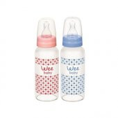 Wee Baby Baby Isıya Dayanıklı Cam Biberon 180 Ml - 2