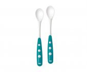 Nuk Na255053 Easy Learning Beslenme Kaşığı 2li - Turkuaz - 1