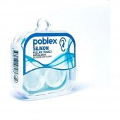 Poblex Silikon Kulak Tıkacı - Kulak Koruyucu Tıpası Saf Silikon 2li - 2