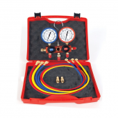 Rothenberger 5 Hortumlu Çantalı Manifold Seti R22/R410A/R404A Kod:1000050067 - 2