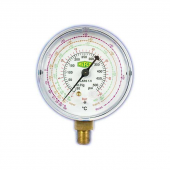 Refco MR-206-DS-R407C No:7433650 Alçak Basınç Alttan Bağlantılı Manometre - 1