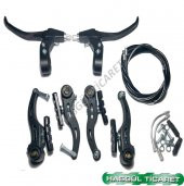 HSGL BİSİKLET FREN TAKIM PLASTİK  KOMPLE SET - 1