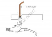 HSGL BİSİKLET FREN TAKIM PLASTİK  KOMPLE SET - 5