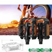 HSGL BİLYALI SİYAH PEDAL DAR ALUMİNYUM - 6