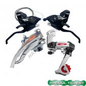 HSGL BİSİKLET VİTES SETİ ÖN ARKA ATTIRICI ve KOLLARI - 1