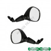 HSGL MOTORSİKLET SİYAH ACTİVA FİEM AYNA 8 MM thumbnail 5