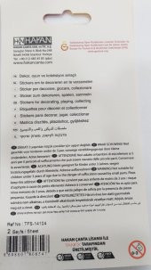 Galatasaray Orginal Sticker Etiketi, Tanex 14104 - 2