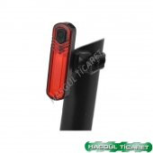 HSGL BİSİKLET ÖN ARKA FAR SET USB ŞARJLI JY-6056 - 2
