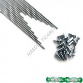 HSGL BİSİKLET JANT TELİ (12 JANT) 87 mm. - 2