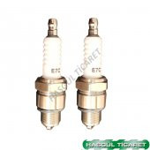 HSGL MOTORSİKLET MOBİLET BUJİ E7C ( 2 adet ) thumbnail 2