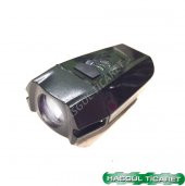 HSGL BİSİKLET USB ŞARJ EDİLEBİLİR 400 LÜMEN ÖN FAR JY-7027 - 1