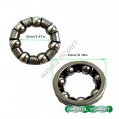 HSGL BİSİKLET ÖN JANT KAFES BİLYA 2Lİ SET - 3