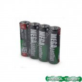 HSGL MEGA PANTHER AA KALEM PİL 4 LÜ SET - 1