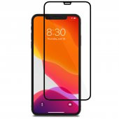 Bufalo iPhone 11 Pro Max Ekran Koruyucu 5D Temperli Cam Siyah - 1