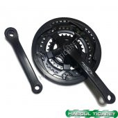 HSGL SİYAH 42T AYNAKOL 3 LÜ ve PEDAL SET - 2