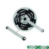 HSGL BİSİKLET 3 LÜ AYNAKOL GRİ 48T - 1