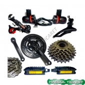 HSGL BİSİKLET VİTES GRUBU KOMPLE SET - 1